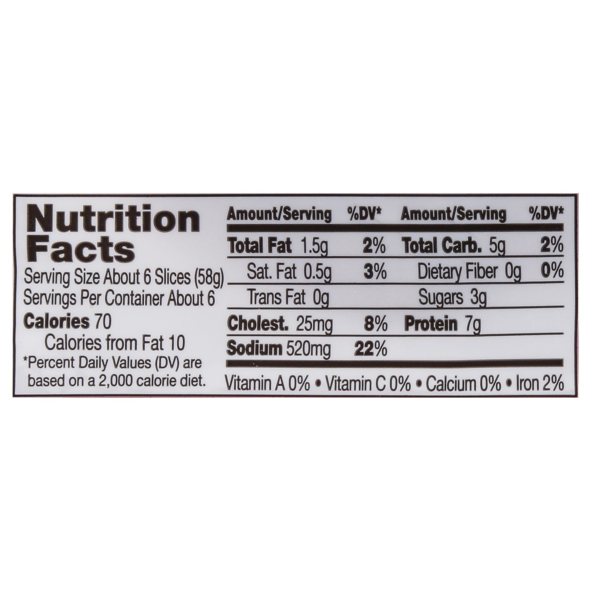 slide 12 of 12, Bar-S Deli Shaved Honey Ham Fresh Pack 2 - 6 oz Packs, 2 ct