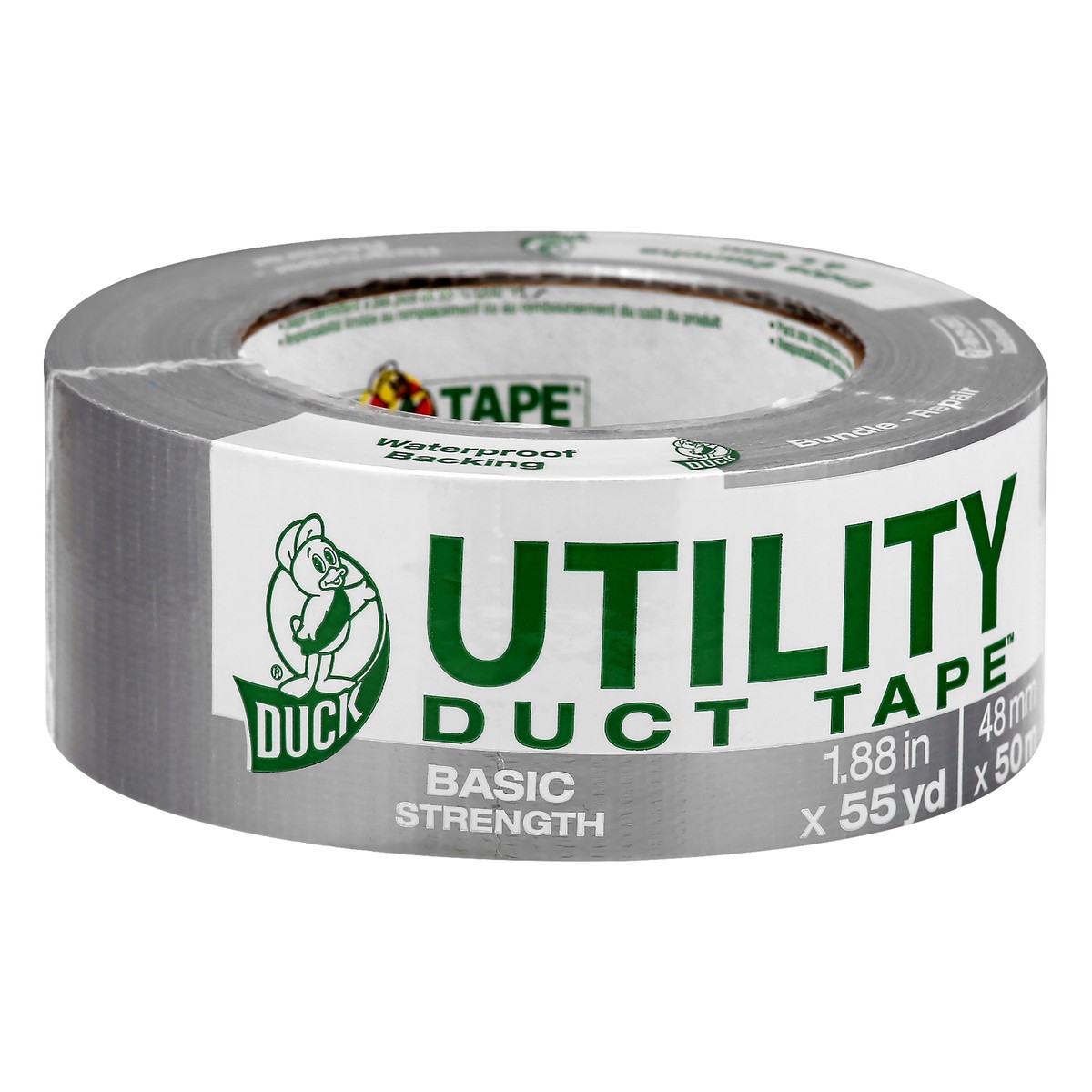 slide 6 of 10, Duck Utility Basic Strength Duct Tape 1 ea, 1 ct