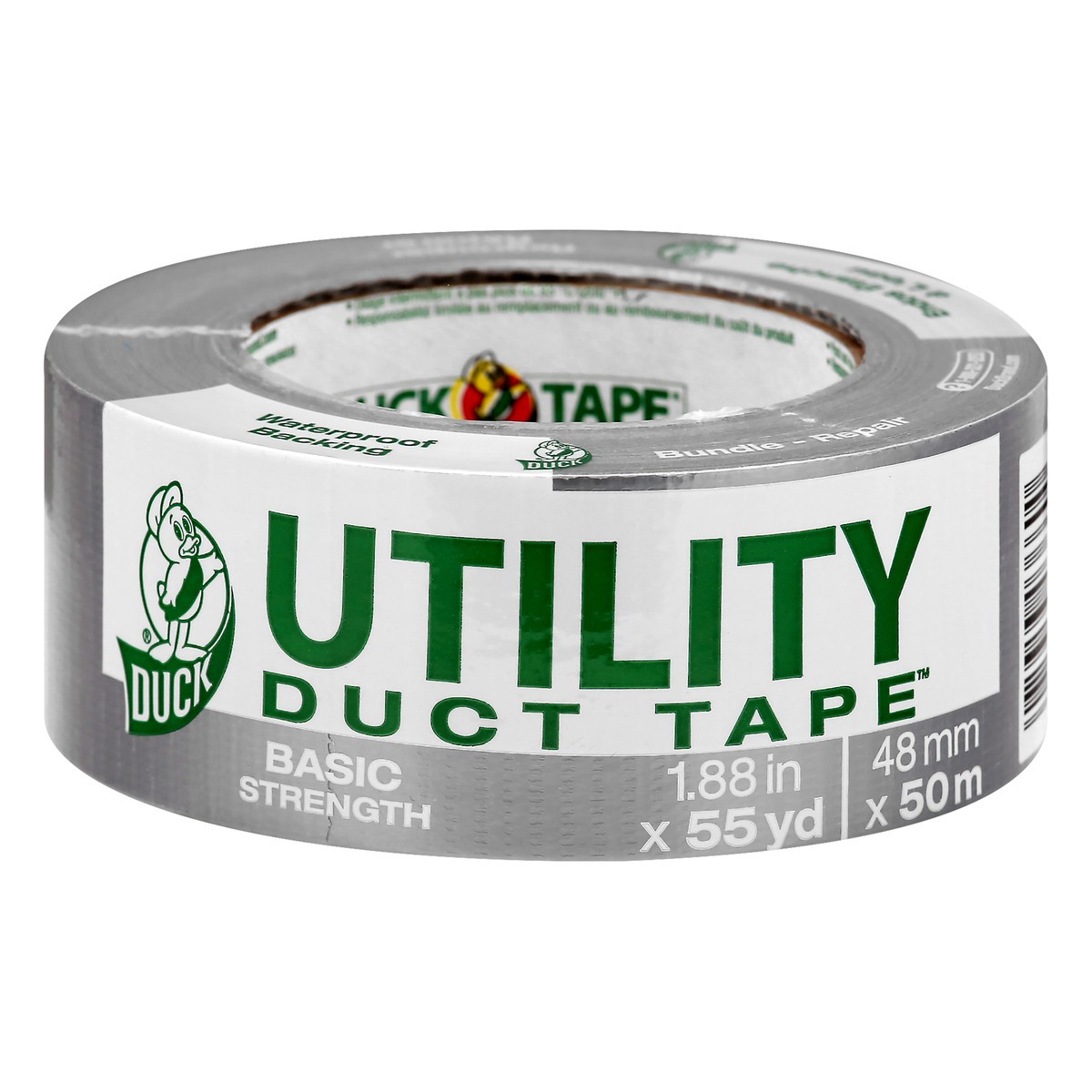 slide 2 of 10, Duck Utility Basic Strength Duct Tape 1 ea, 1 ct