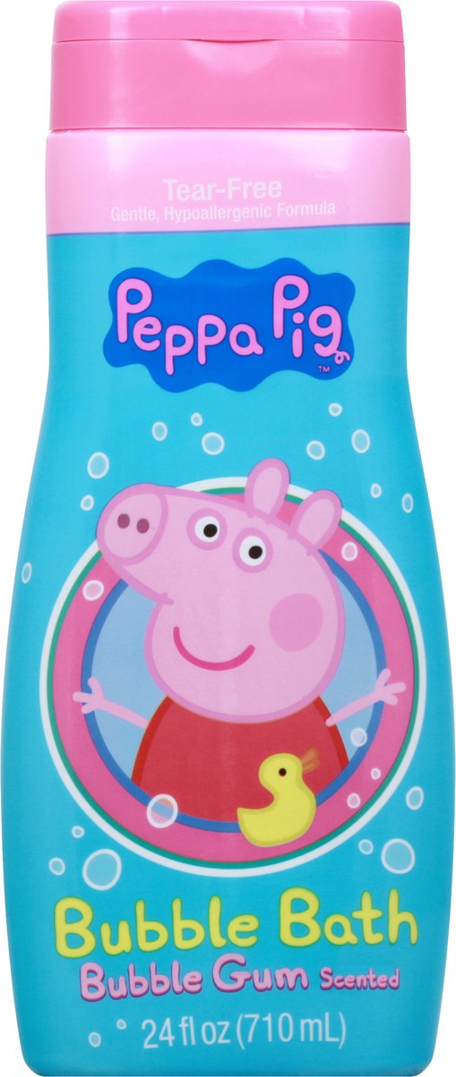 slide 7 of 9, Peppa Pig Bubble Bath, Bubble Gum Scented, 24 oz