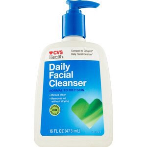 slide 1 of 1, CVS Health Daily Facial Cleanser Normal To Oily Skin, 1 ct