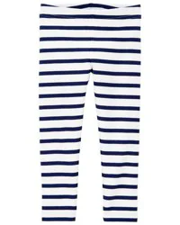 Carter's Toddler Striped Leggings Navy/White 4T