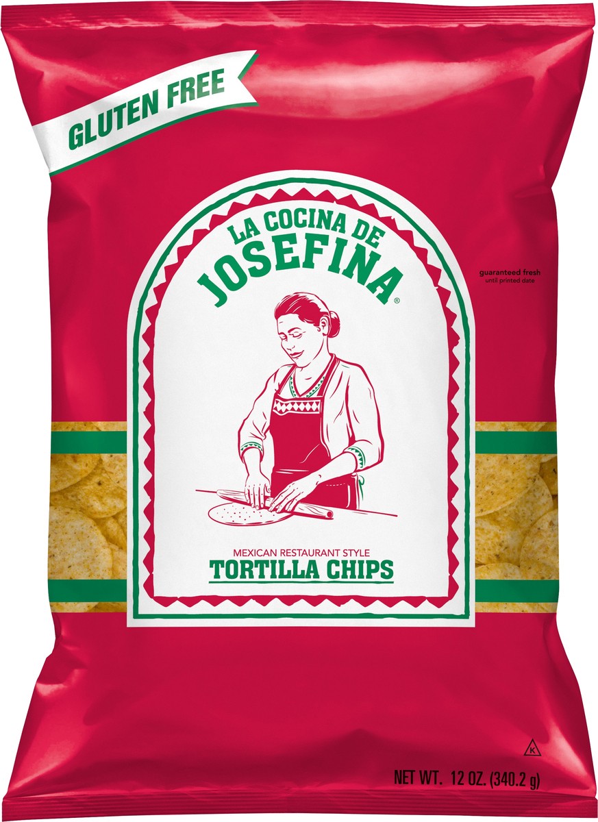 slide 3 of 3, La Cocina De Josefina Tortilla Chips Mexican Restaurant Style 12 Oz, 12 oz