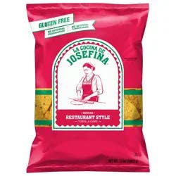 La Cocina De Josefina Tortilla Chips Mexican Restaurant Style 12 oz