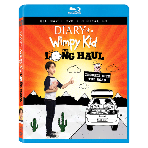 slide 1 of 1, Diary Of A Wimpy Kid 4: The Long Haul (Blu-ray + DVD + Digital), 1 ct