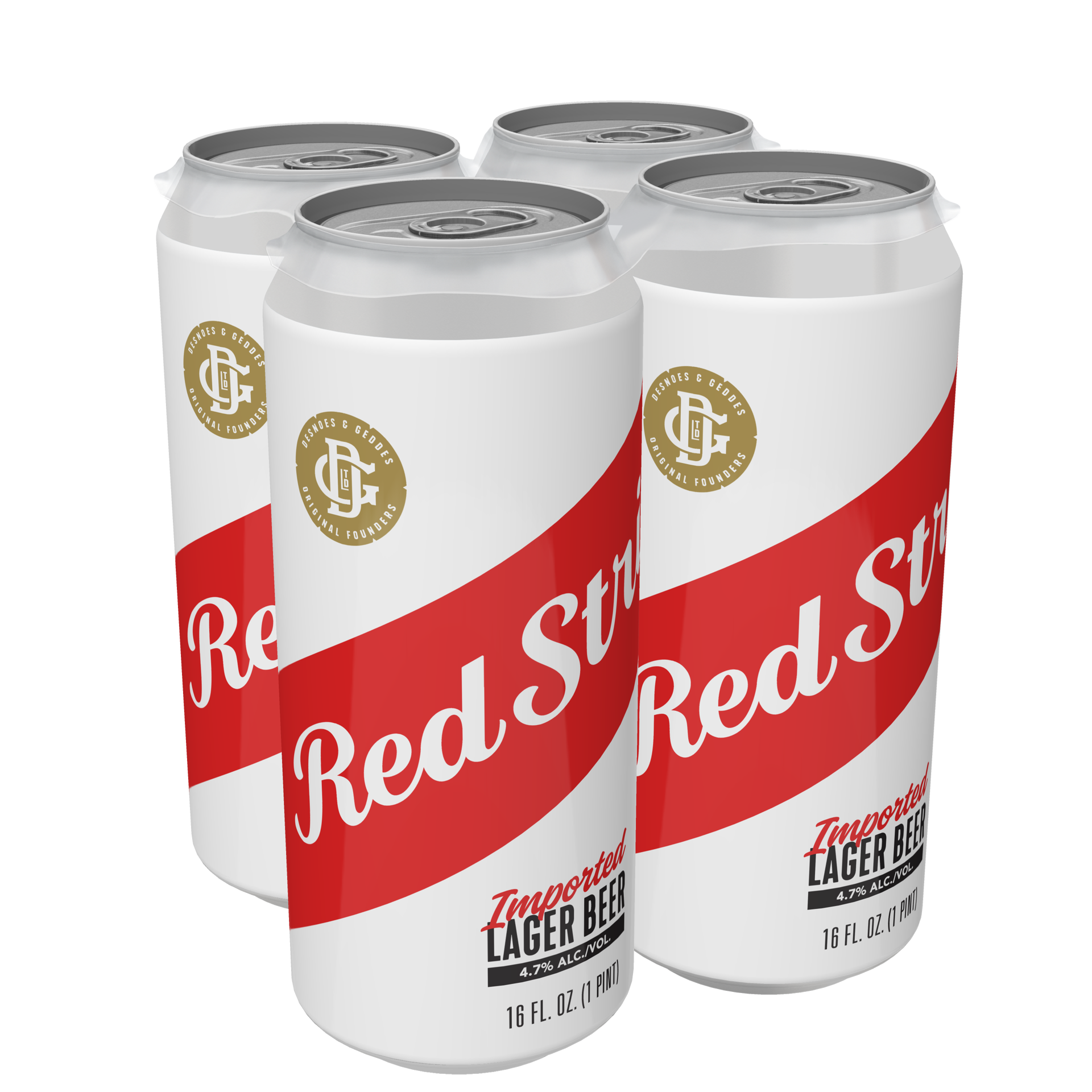 slide 3 of 3, Red Stripe 4/16.9Oz Cans, 16 oz