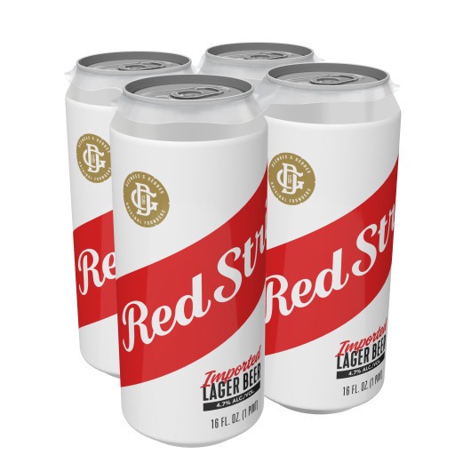 slide 1 of 3, Red Stripe 4/16.9Oz Cans, 16 oz