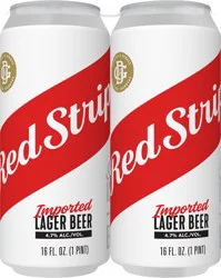 Red Stripe Imported Lager Beer, 4 Pack, 16 fl oz Cans