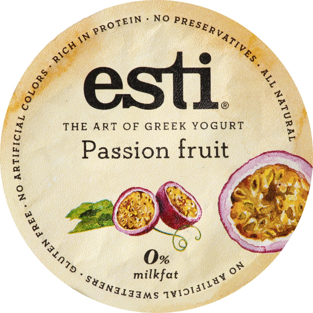 slide 6 of 10, esti Greek Passion Fruit Yogurt - 5.3 oz, 5.3 oz