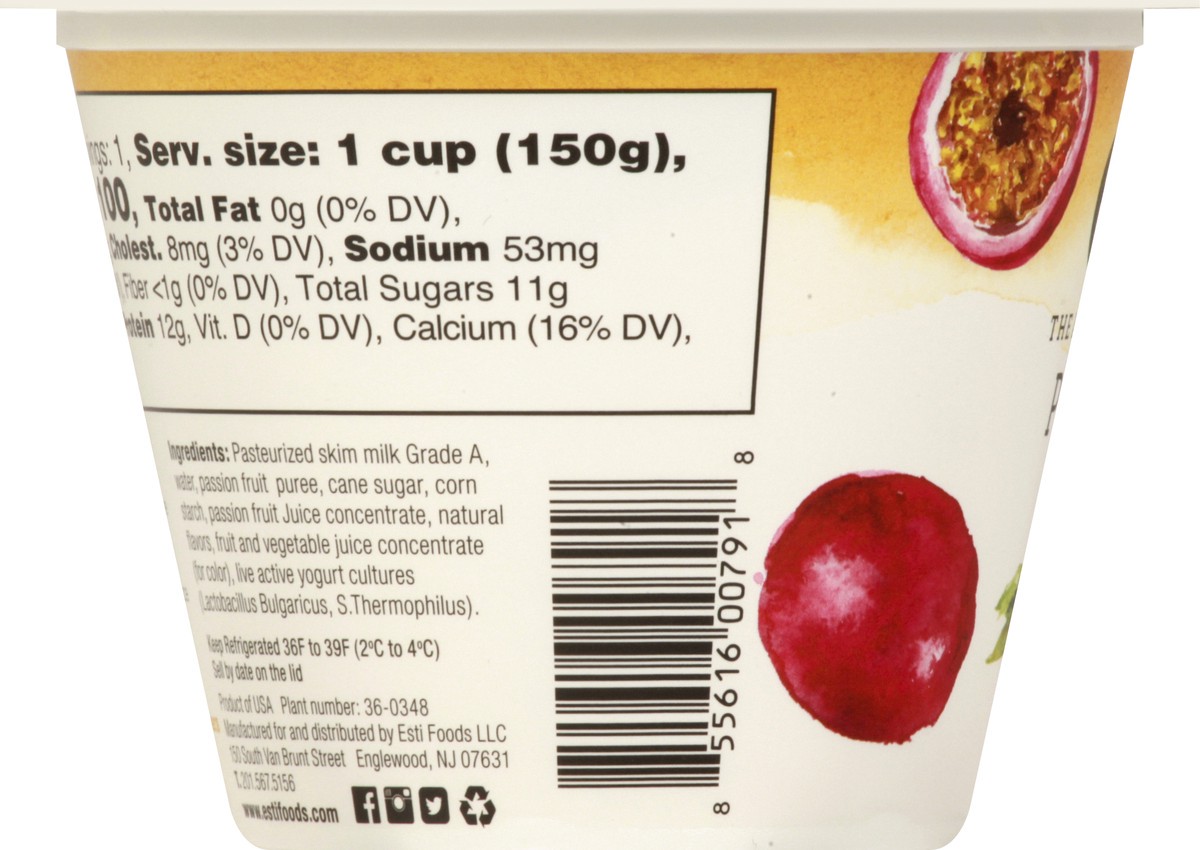 slide 3 of 10, esti Greek Passion Fruit Yogurt - 5.3 oz, 5.3 oz
