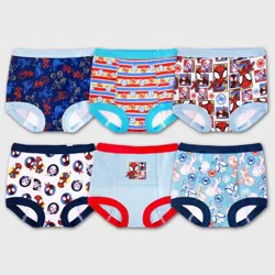 Spider-Man Toddler 6pk Spider-Man Potty Training Underwear - 2T