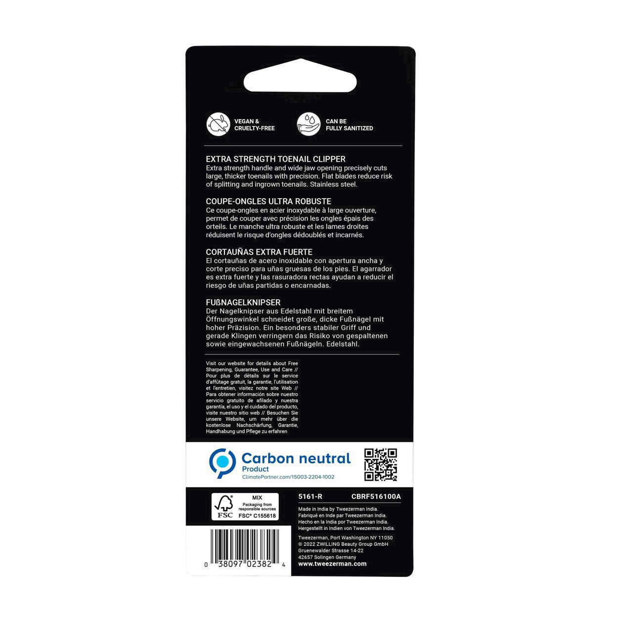 slide 26 of 43, Tweezerman Extra Strength Toenail Clipper, 1 ct