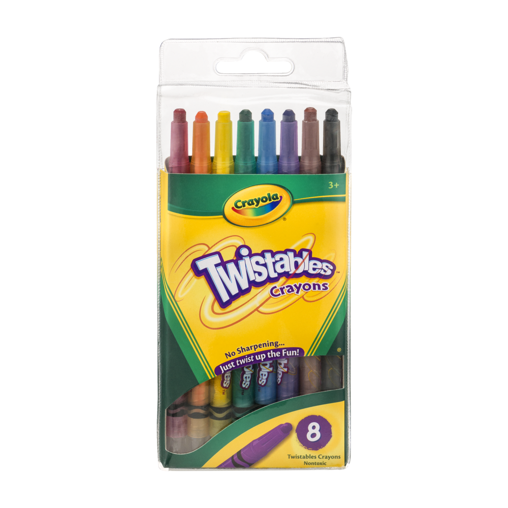 slide 1 of 1, Crayola Twistables Markers, 8 ct