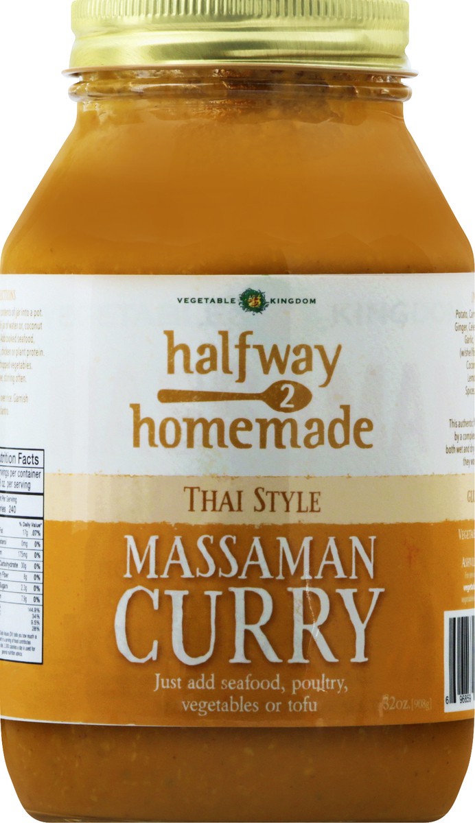 slide 4 of 12, Vegetable Kingdom Thai Style Massaman Curry - 32 oz, 1 ct