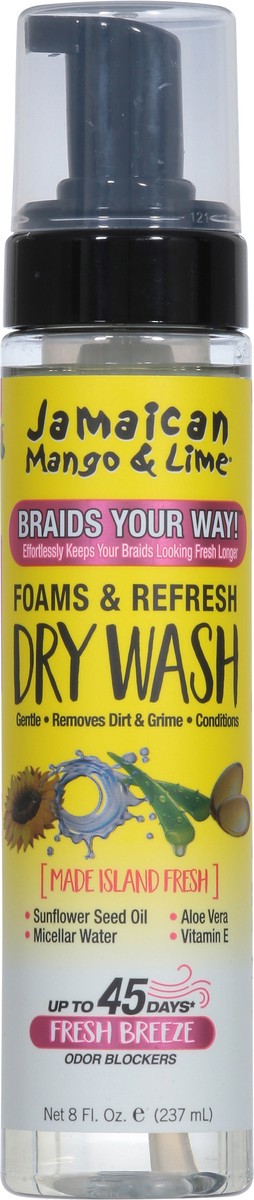 slide 5 of 9, Jamaican Mango & Lime Foams & Refresh Fresh Breeze Dry Wash 8 fl oz, 8 oz