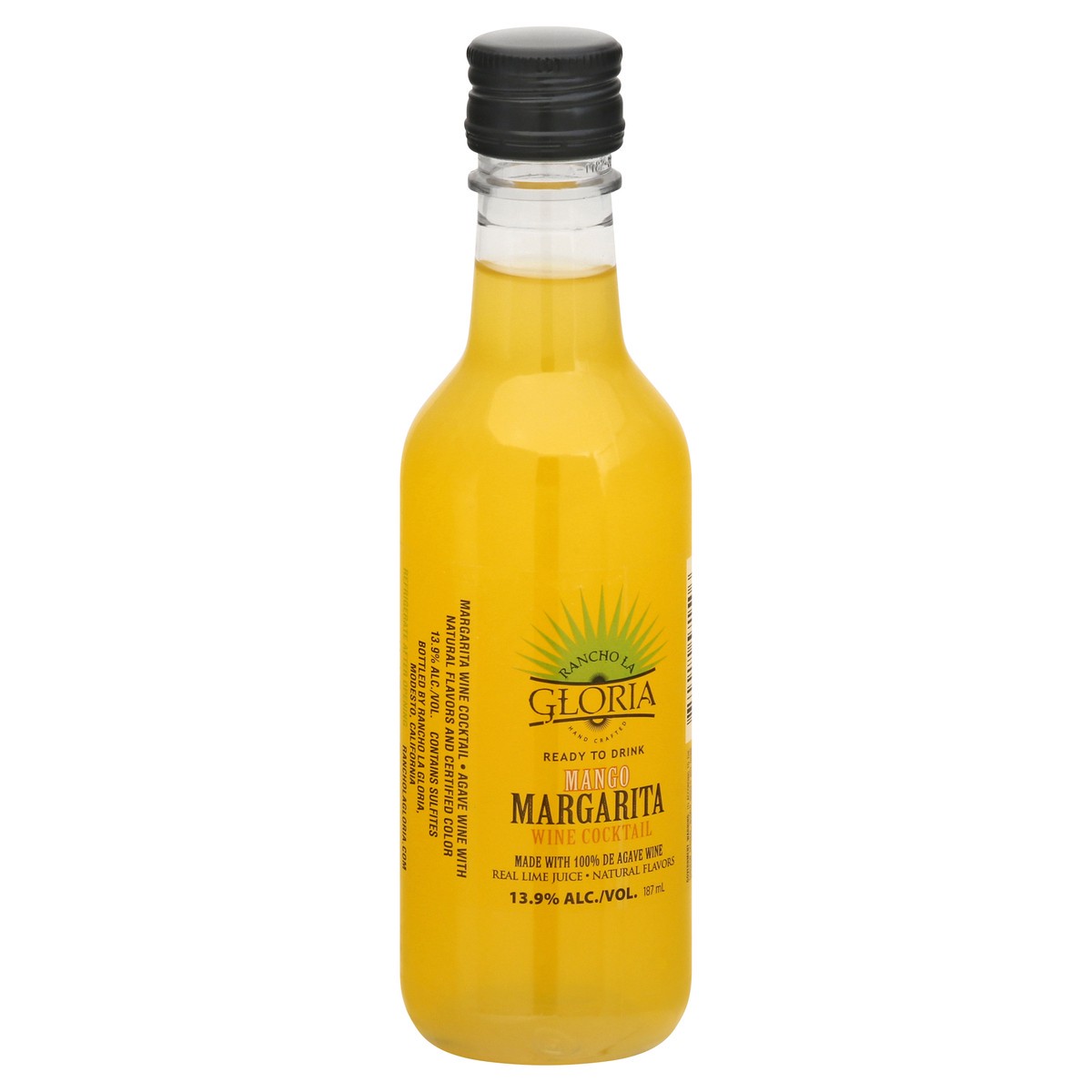 slide 7 of 8, Rancho La Gloria Mango Margarita 187 ml, 187 ml