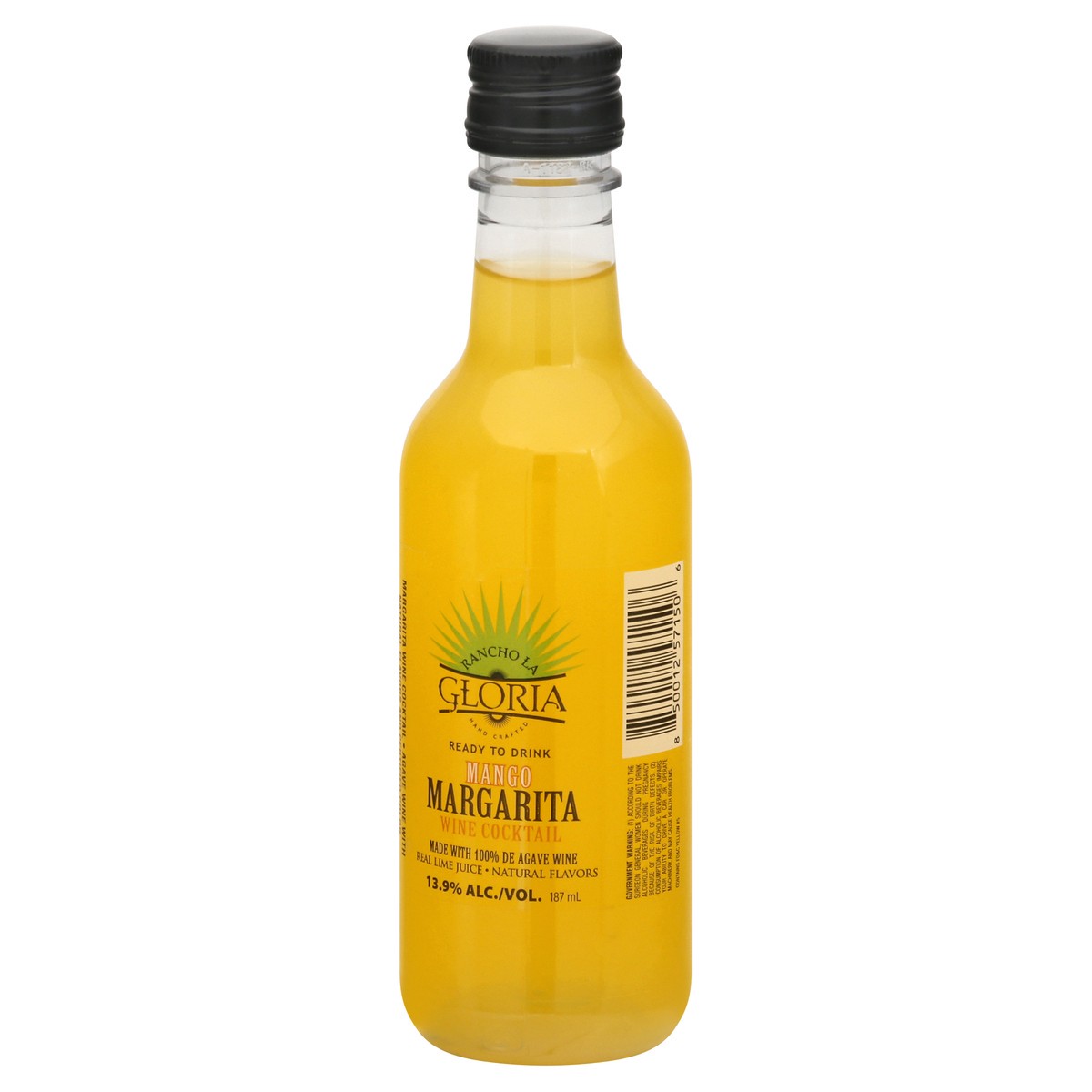 slide 2 of 8, Rancho La Gloria Mango Margarita 187 ml, 187 ml