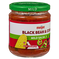 slide 29 of 29, Meijer Mild Black Bean & Corn Salsa, 15.5 oz