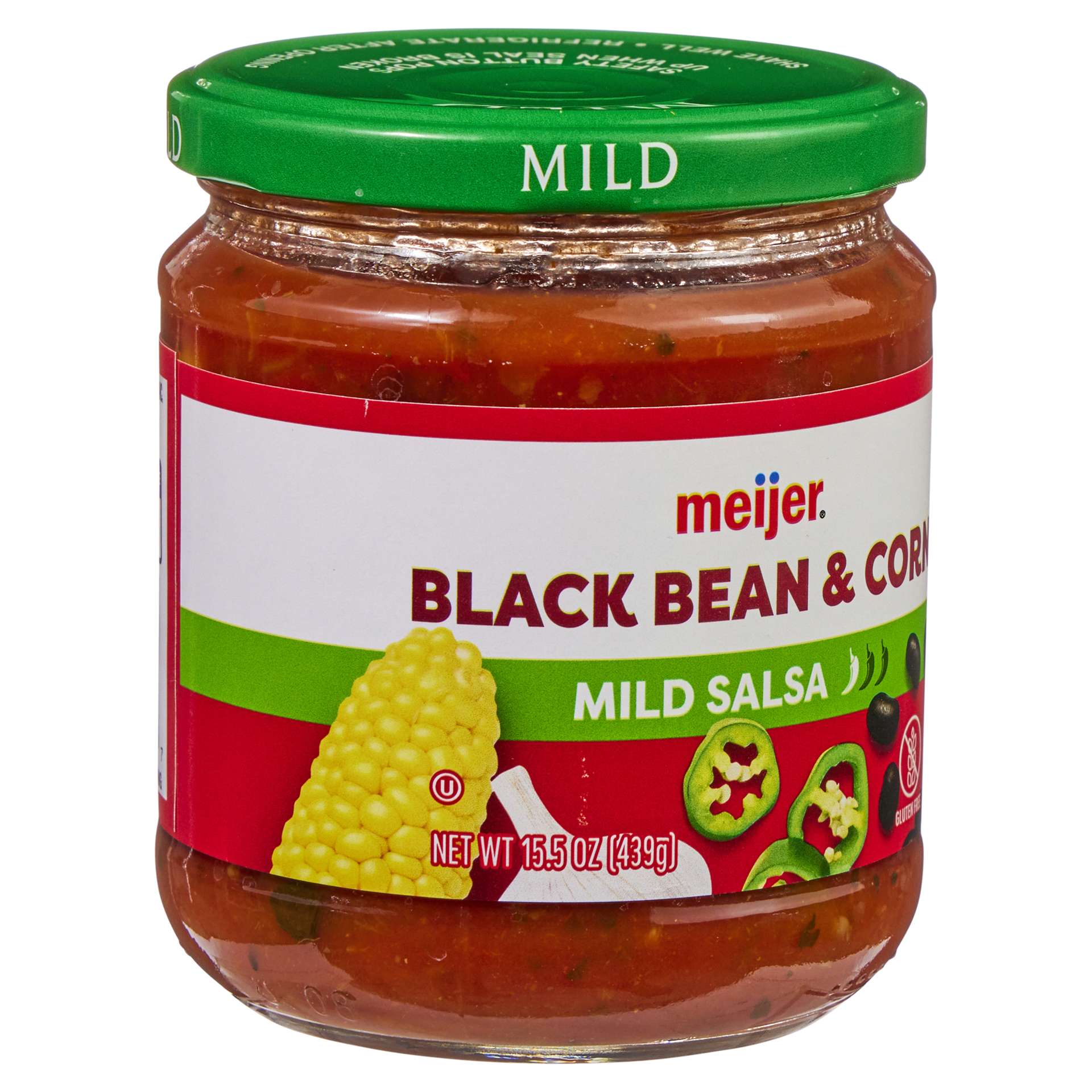 slide 23 of 29, Meijer Mild Black Bean & Corn Salsa, 15.5 oz