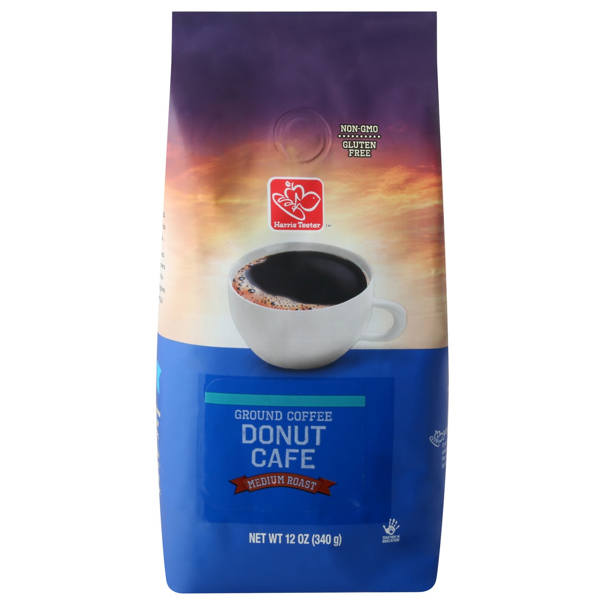 slide 4 of 12, Harris Teeter Coffee Donut Cafe, 12.1 ct