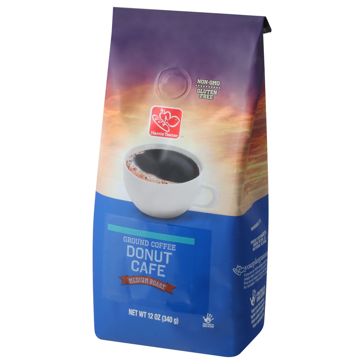 slide 2 of 12, Harris Teeter Coffee Donut Cafe, 12.1 ct