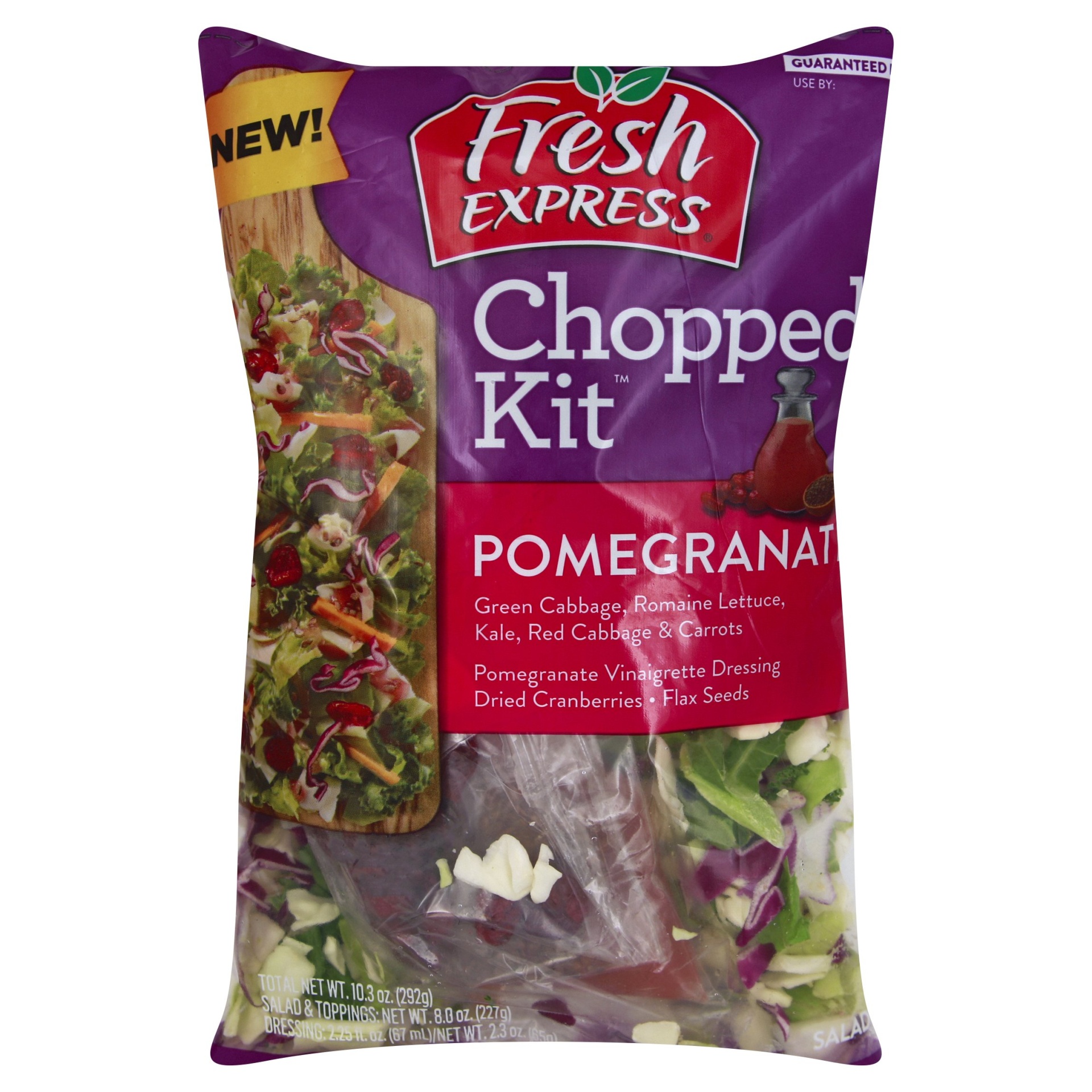 slide 1 of 1, Fresh Express Pomegranate Chopped Salad Kit, 10.3 oz