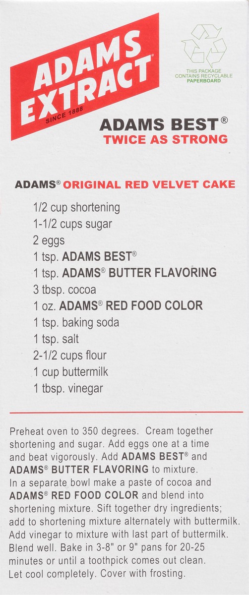 slide 4 of 12, Adams Extract Best Vanilla Extract 8 fl oz, 8 fl oz
