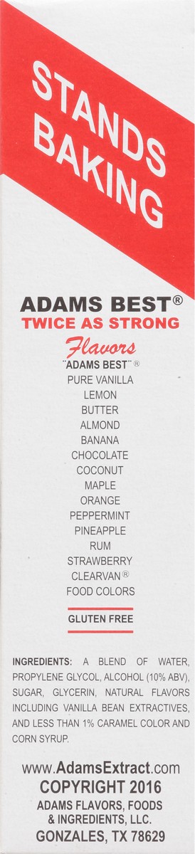 slide 6 of 12, Adams Extract Best Vanilla Extract 8 fl oz, 8 fl oz