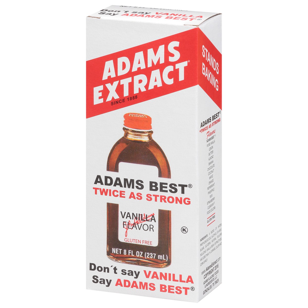 slide 10 of 12, Adams Extract Best Vanilla Extract 8 fl oz, 8 fl oz