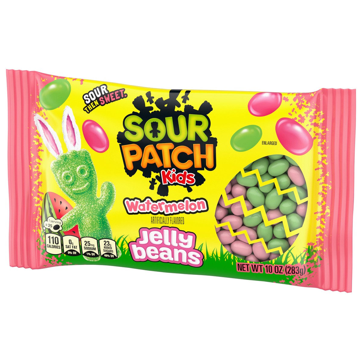 slide 3 of 4, SOUR PATCH KIDS Watermelon Jelly Beans, Easter Candy, 10 oz, 10 oz