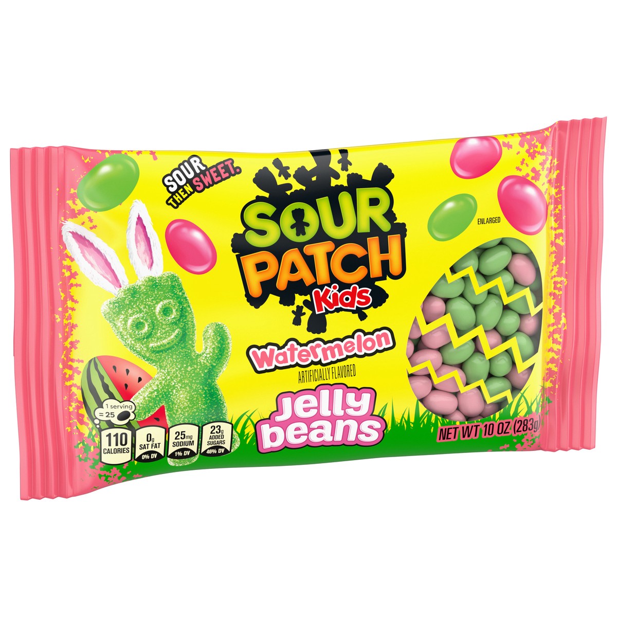 slide 4 of 4, SOUR PATCH KIDS Watermelon Jelly Beans, Easter Candy, 10 oz, 10 oz