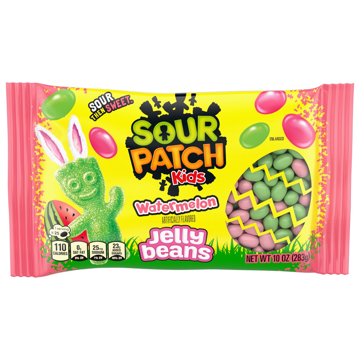 slide 1 of 4, SOUR PATCH KIDS Watermelon Jelly Beans, Easter Candy, 10 oz, 10 oz