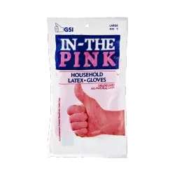 C- Gloves In The Pink Glove Lg