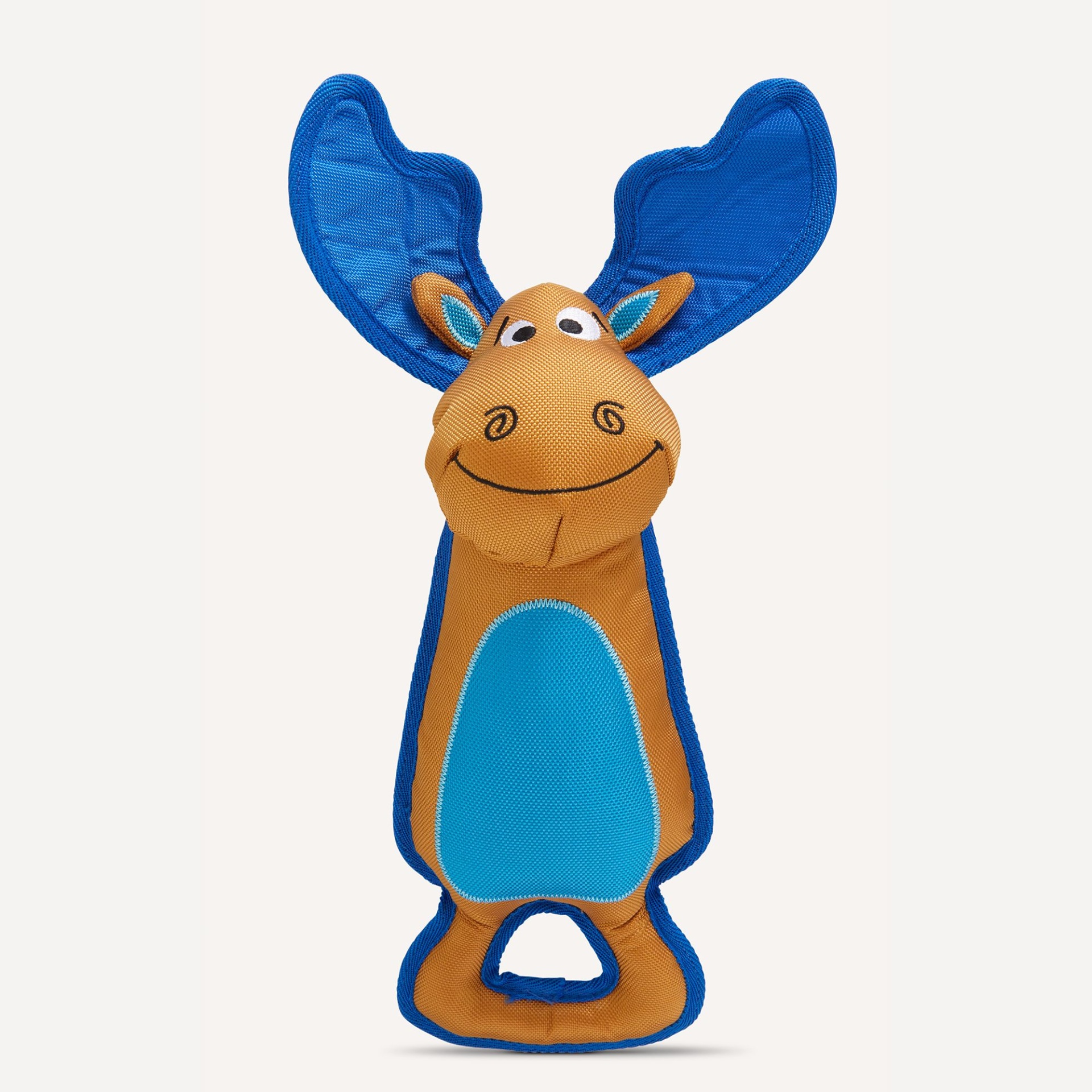 slide 1 of 1, Joyhound TUFF Nylon Plush Moose Dog Toy, 1 ct