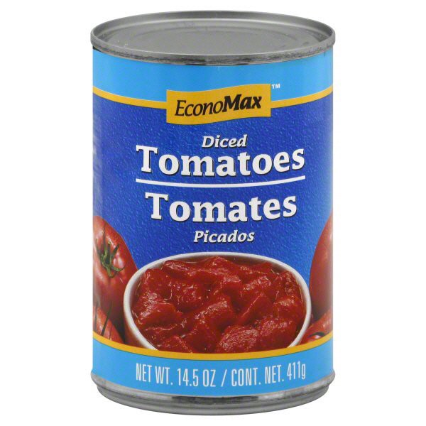 slide 1 of 1, EconoMax Diced Tomatoes, 14.5 oz