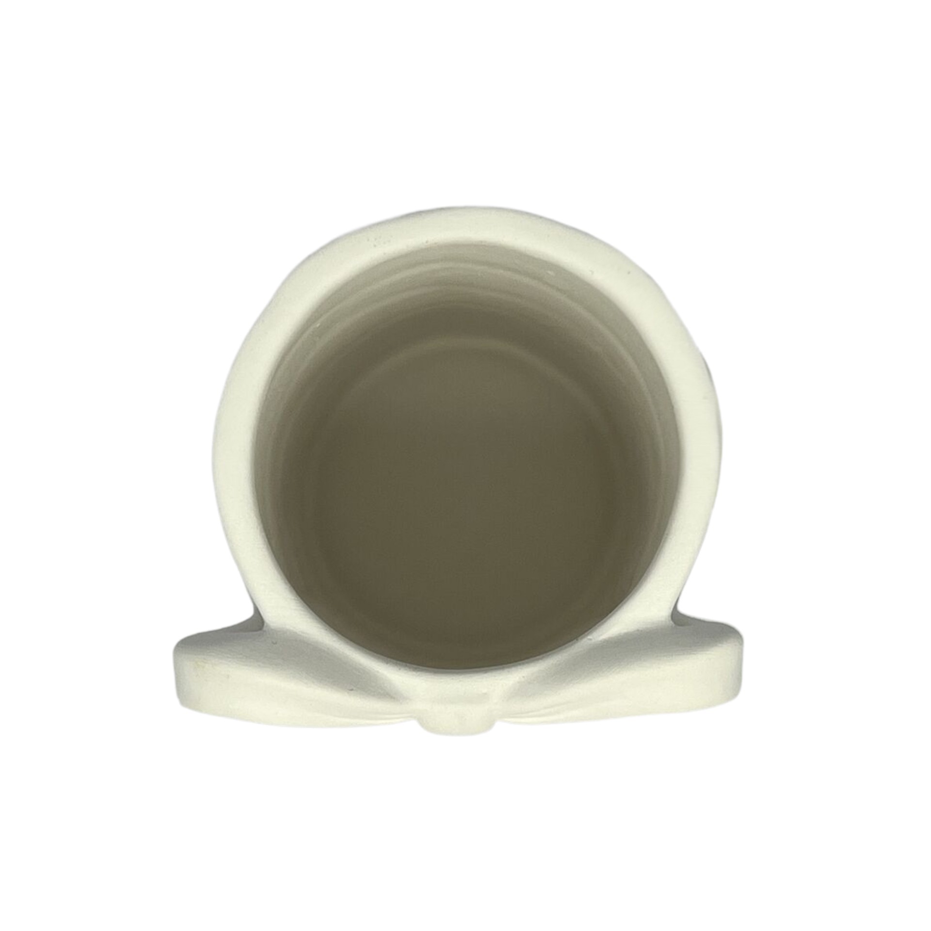 slide 3 of 7, 6.5" Ceramic Bow Cylinder Vase By Make Market, 3.46” x 3.15” x 6.54”