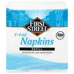 First Street V-Fold Dispenser Napkins