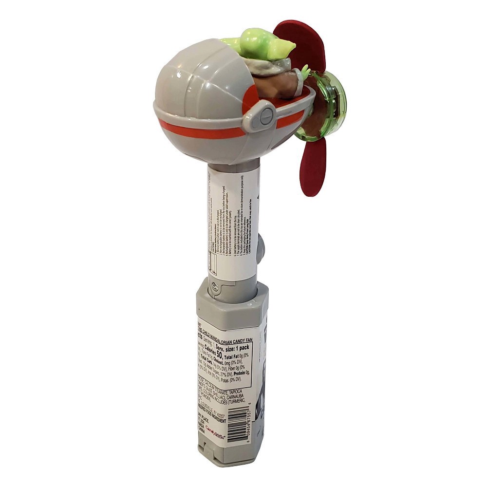 slide 3 of 5, Star Wars Mandalorian The Child Candy Fan 0.53 oz Stick, 0.53 oz