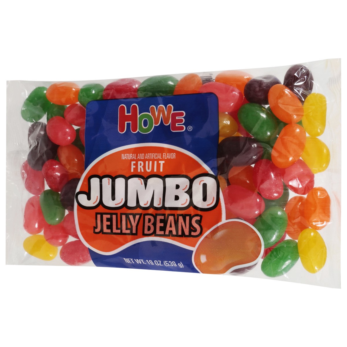 slide 8 of 9, Howe Fruit Jelly Beans Jumbo 19 oz, 19 oz