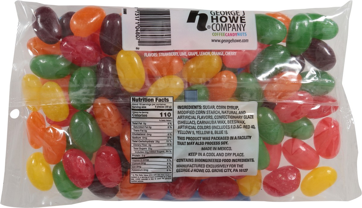 slide 7 of 9, Howe Fruit Jelly Beans Jumbo 19 oz, 19 oz