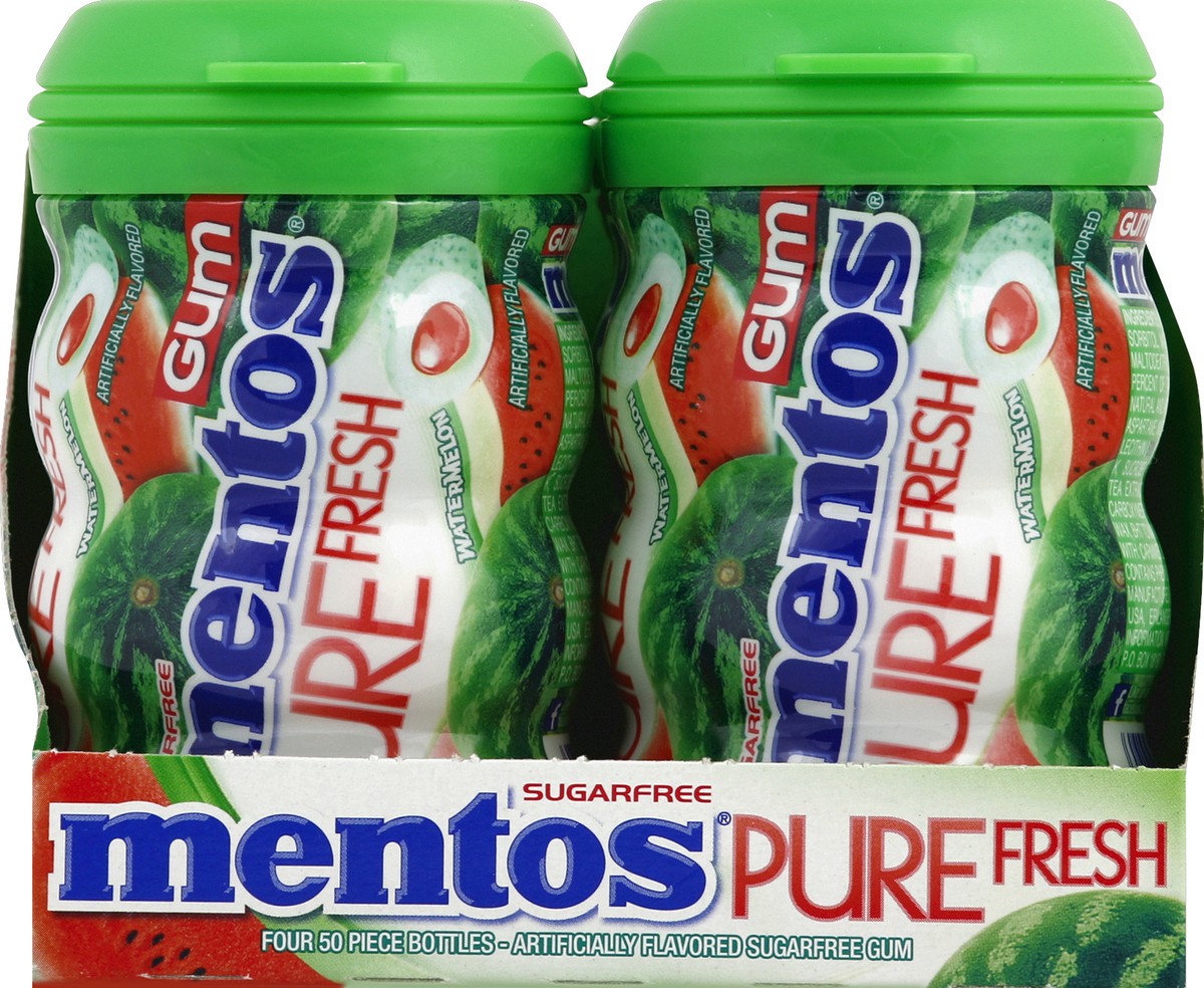 slide 1 of 10, Mentos Gum 4 ea, 4 ct