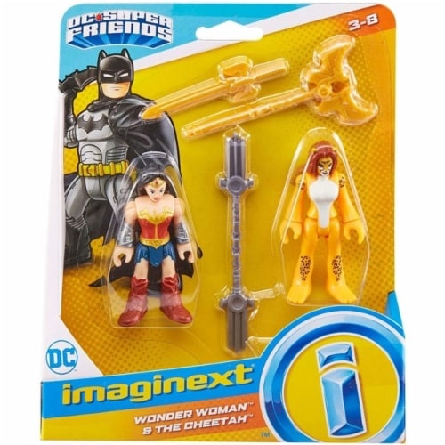 slide 1 of 1, Fisher-Price Imaginext Dc Super Friends Wonder Woman & The Cheetah, 1 ct