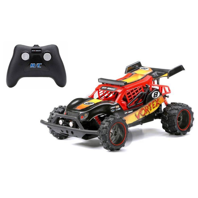 slide 1 of 12, New Bright RC Black Vortex Buggy - 1:14 Scale, 1 ct