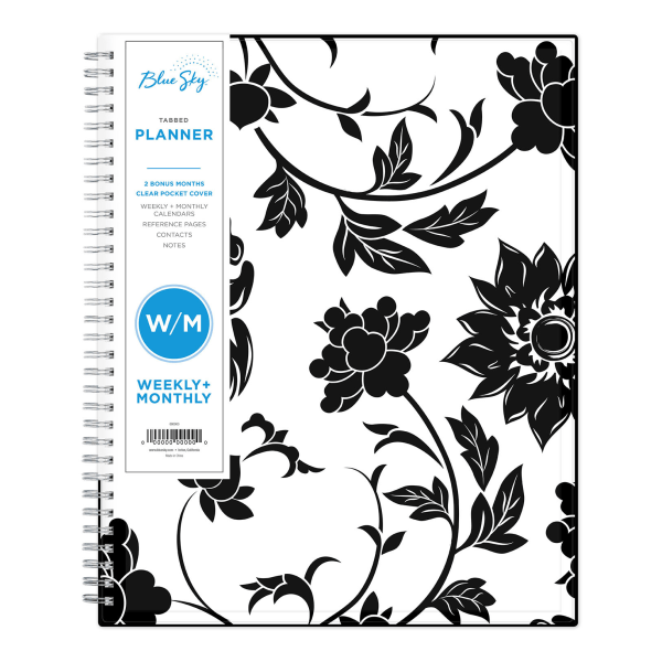 slide 1 of 8, Blue Sky Create Your Own Weekly/Monthly Planner, 8-1/2'' X 11'', Barcelona, January To December 2021, 100001, 1 ct
