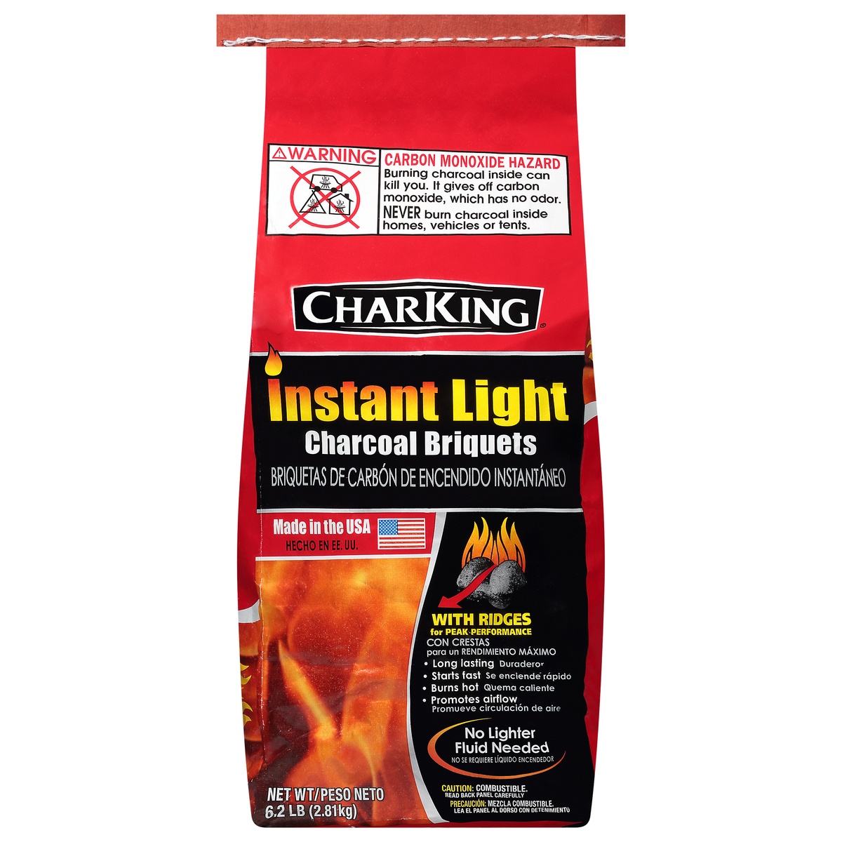 CharKing Instant Light Charcoal Briquets 6.2 lb | Shipt