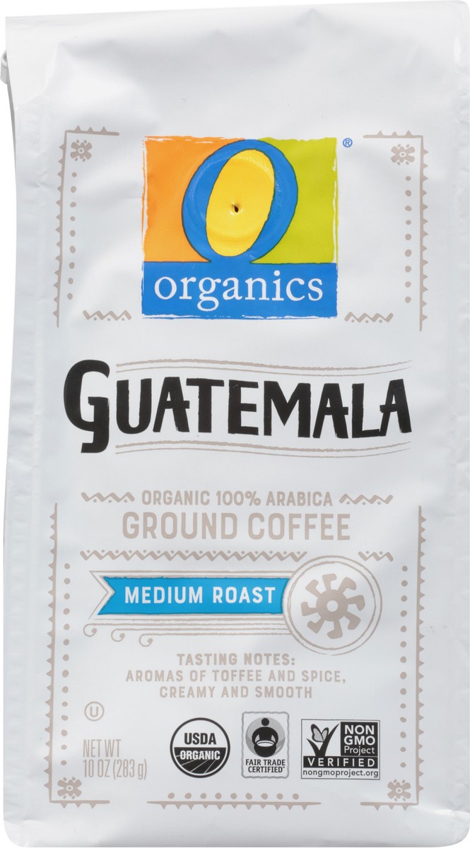 slide 6 of 9, O Organics Medium Roast Organic Guatemalan Ground Coffee Beans, 