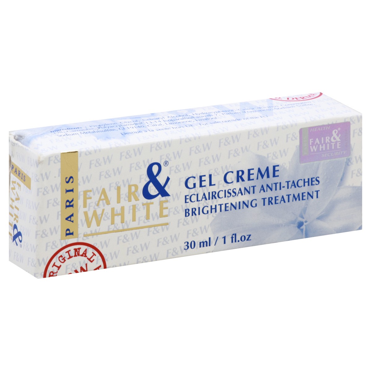 slide 6 of 12, Fair & White Gel Creme 1 oz, 1 oz