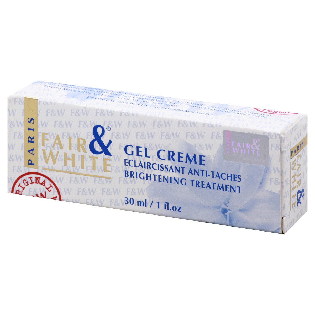 slide 12 of 12, Fair & White Gel Creme 1 oz, 1 oz