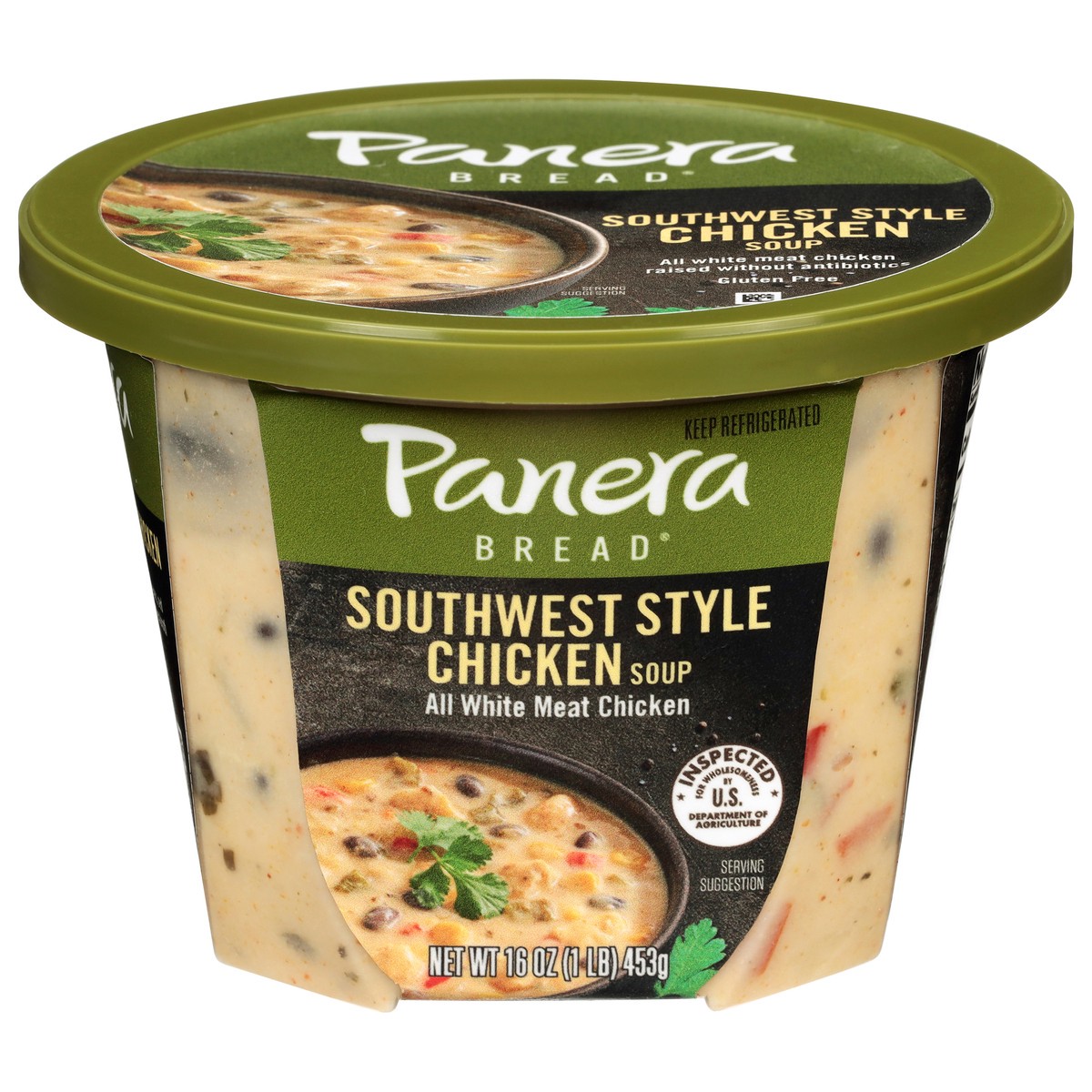 slide 4 of 4, Panera Soup Sw Chicken, 16 oz