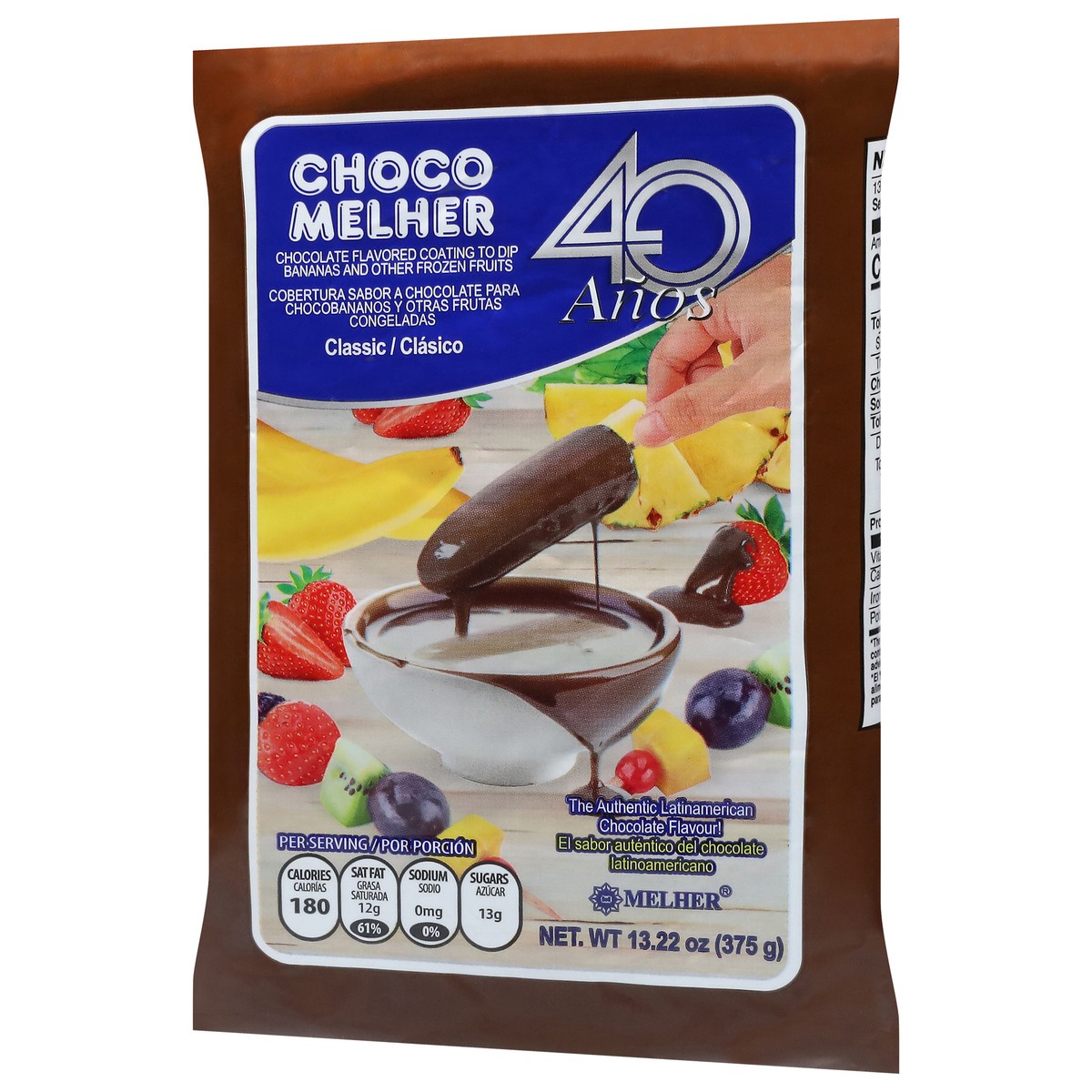 slide 3 of 13, Chocomelher Classic Chocolate Flavored Coating 13.22 oz, 13.22 oz